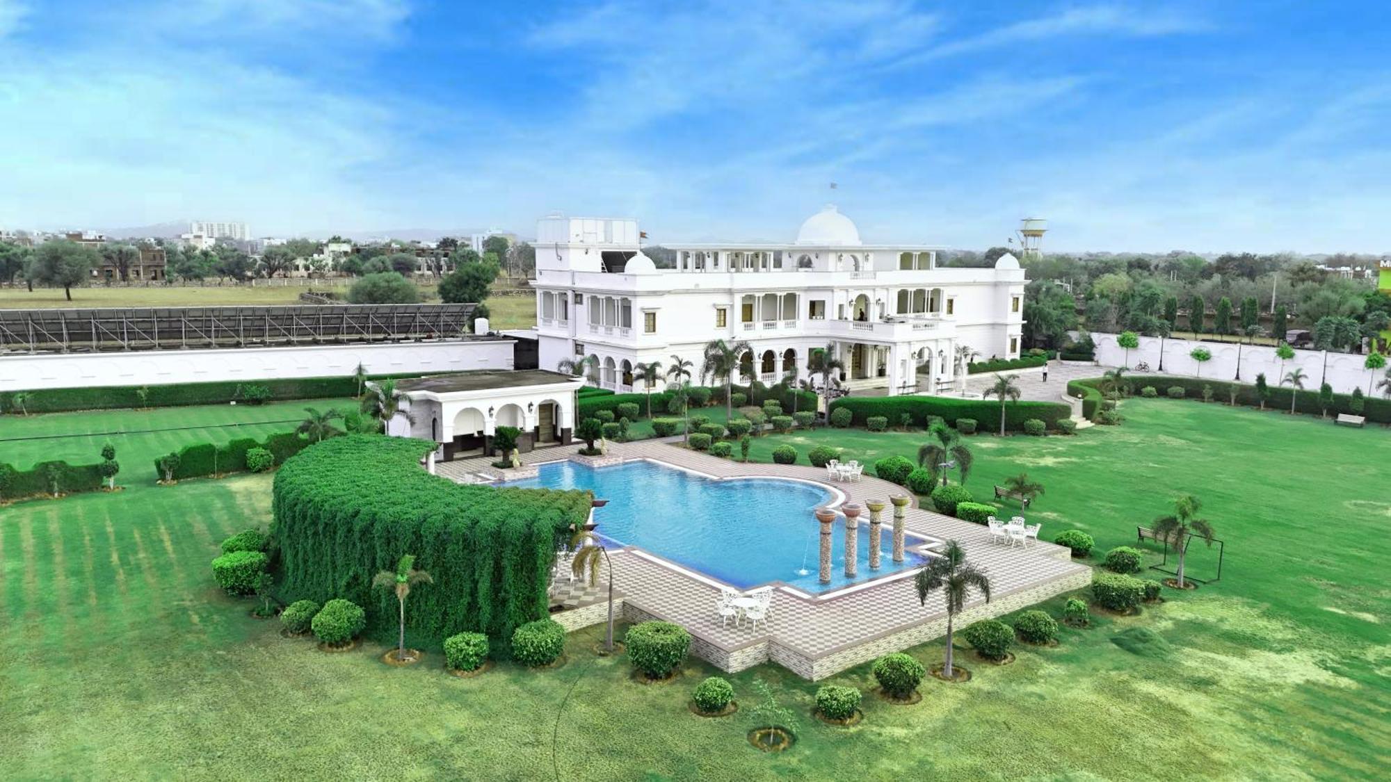 Umaid Farm Resort- A Legancy Vintage Stay In Dzsaipur Kültér fotó